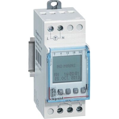 Legrand 412631 Digital-Wochentimer - Leitungsschutzschalter Legrand 412631 Digital-Wochentimer - Leitungsschutzschalter