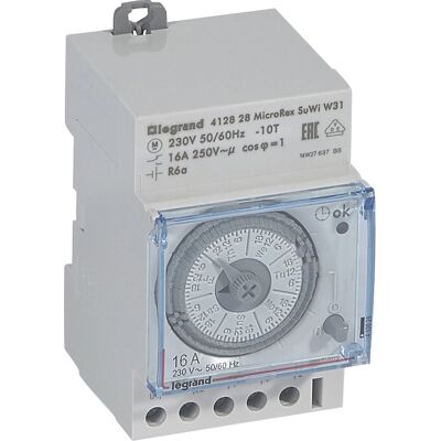 Legrand 412828 Leitungsschutzschalter - Automatische Sommer-/Winterzeitumstellung Legrand 412828 Leitungsschutzschalter - Automatische Sommer-/Winterzeitumstellung