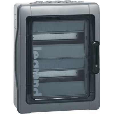 Legrand 414034 Plexo3 DC Schutzverteilkasten - IP65, 24 Module, 2 Reihen Legrand 414034 Plexo3 DC Schutzverteilkasten - IP65, 24 Module, 2 Reihen