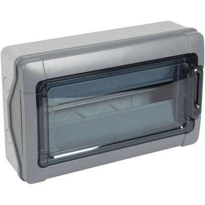 Legrand 414035 Steckdosenbox - Schutzart IP65 - Transparente Tür - Wandmontage - Enthält 18 Module Legrand 414035 Steckdosenbox - Schutzart IP65 - Transparente Tür - Wandmontage - Enthält 18 Module