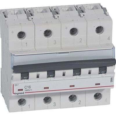 Interruttore automatico Legrand 414448 - 2P 16A 1000V Interruttore automatico Legrand 414448 - 2P 16A 1000V