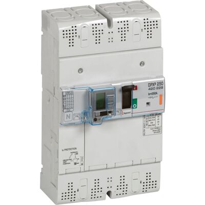 Legrand DPX3 250 250A 4P - Interruptor automático Legrand DPX3 250 250A 4P - Interruptor automático