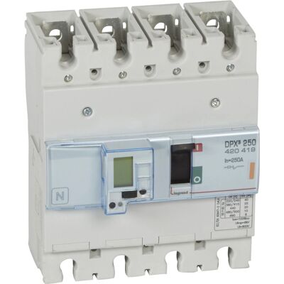 Interruptor Automático Legrand 420419 - 4P 250A 25kA Interruptor Automático Legrand 420419 - 4P 250A 25kA