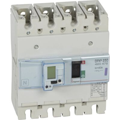 Legrand 420472 Sikring - 40A, 4P, 50kA - Sikring Legrand 420472 Sikring - 40A, 4P, 50kA - Sikring
