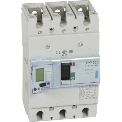 Legrand 420635 Leitungsschutzschalter - 3P 40A - 70kA - Elektronisch Legrand 420635 Leitungsschutzschalter - 3P 40A - 70kA - Elektronisch