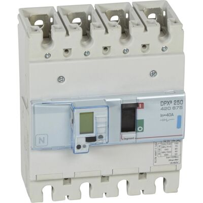 Legrand 420675 Afbryder - 40A 4P 70kA Legrand 420675 Afbryder - 40A 4P 70kA