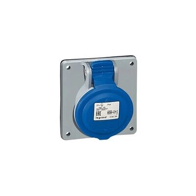 Prise de courant inclinée Legrand TEMPRA PRO - IP44, 230V - Publicité Prise de courant inclinée Legrand TEMPRA PRO - IP44, 230V - Publicité