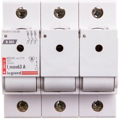 Legrand R303 MAX 3P D02 63A Trennschalter Legrand R303 MAX 3P D02 63A Trennschalter