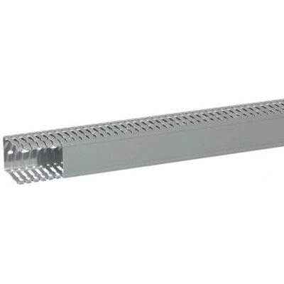 Legrand Kabelrinne 636113 - 6,5mm Schlitz, 60x80mm, 2000mm, Grau Legrand Kabelrinne 636113 - 6,5mm Schlitz, 60x80mm, 2000mm, Grau