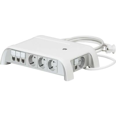 Legrand 653575 Mehrfachsteckdose - 8 Steckdosen, 6-Port-Schalter, Innenbereich Legrand 653575 Mehrfachsteckdose - 8 Steckdosen, 6-Port-Schalter, Innenbereich