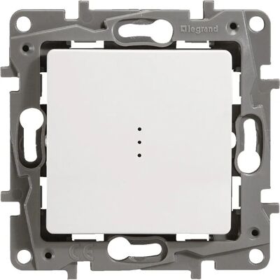 Legrand BTicino 664710 - Interruttore Niloe Ultra Bianco - Indicatore Luce - 10AX Legrand BTicino 664710 - Interruttore Niloe Ultra Bianco - Indicatore Luce - 10AX