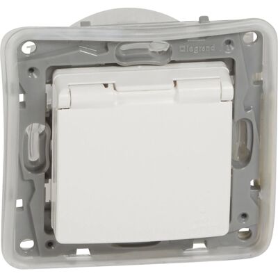 Legrand 664747 Weiße Steckdose - Sicherheit IP44 Legrand 664747 Weiße Steckdose - Sicherheit IP44