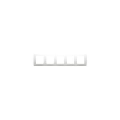Legrand 665005 Wandplatte - 5 Module - Weiß - Schalterabdeckung Legrand 665005 Wandplatte - 5 Module - Weiß - Schalterabdeckung