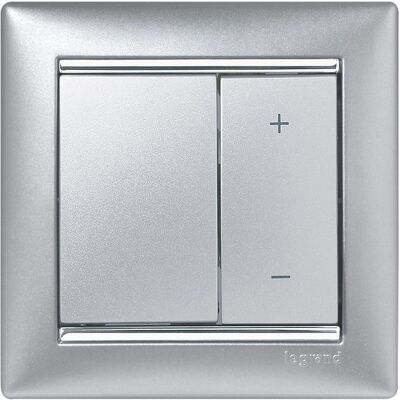 Régulateur de puissance Legrand 770274 - Aluminium - Publicité Régulateur de puissance Legrand 770274 - Aluminium - Publicité