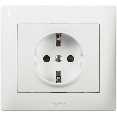 Legrand 771062 Galea Life 2P+F Steckdose, Rugós, Weiß Legrand 771062 Galea Life 2P+F Steckdose, Rugós, Weiß