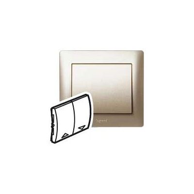 Legrand 771414 Interruptor doble - Accesorio de interruptor eléctrico Legrand 771414 Interruptor doble - Accesorio de interruptor eléctrico