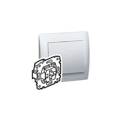 Legrand Galea Life ljusströmbrytare - Dubbelswitch, 10A, Grå Legrand Galea Life ljusströmbrytare - Dubbelswitch, 10A, Grå