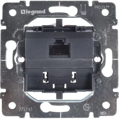 Legrand 775761 Netzwerksockel - CAT5e UTP, Wandmontage Legrand 775761 Netzwerksockel - CAT5e UTP, Wandmontage
