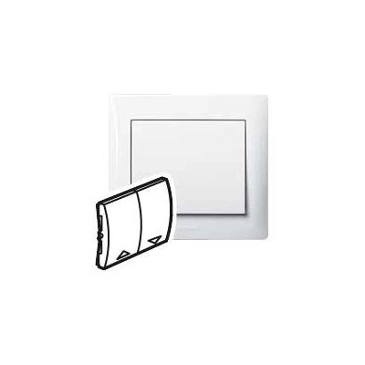 Legrand 777014 Interruptor Doble Blanco para Persianas - Accesorio de Interruptor Eléctrico Legrand 777014 Interruptor Doble Blanco para Persianas - Accesorio de Interruptor Eléctrico
