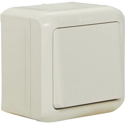 Legrand 782363 Interruptor IP44 Branco - Montagem na parede, 10A Legrand 782363 Interruptor IP44 Branco - Montagem na parede, 10A