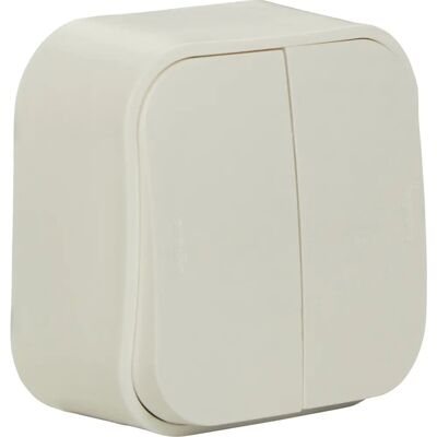Legrand 782402 Commutateur Double - Interrupteur - Publicité Legrand 782402 Commutateur Double - Interrupteur - Publicité