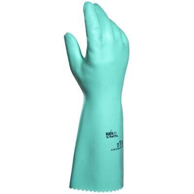 Mapa Ultril 377 Modèle 10 - Gants de protection chimique - Publicité Mapa Ultril 377 Modèle 10 - Gants de protection chimique - Publicité