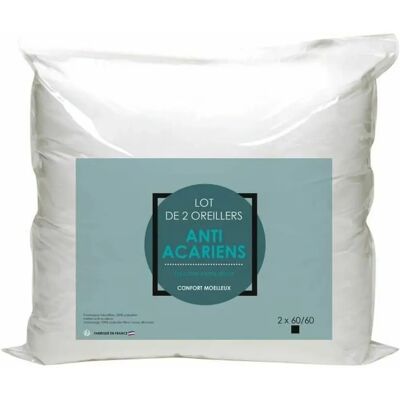 Bigbuy Home Kissen-Set 60x60 cm - Mikrofaser, 2 Stück Bigbuy Home Kissen-Set 60x60 cm - Mikrofaser, 2 Stück