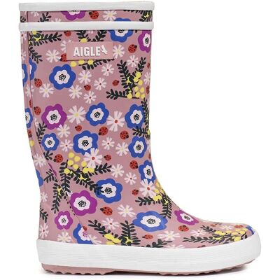 Aigle Vattentäta gummistövlar - Blommönster - Modell 900-NA426 Aigle Vattentäta gummistövlar - Blommönster - Modell 900-NA426