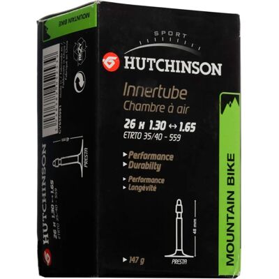Hutchinson MTB Innenschlauch - Schwarz 26" - 1.3 - 1.65 Hutchinson MTB Innenschlauch - Schwarz 26" - 1.3 - 1.65