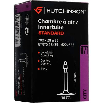 Camara de Aire Hutchinson 48 mm Presta - Bicicleta Urbana 700x28/35C Camara de Aire Hutchinson 48 mm Presta - Bicicleta Urbana 700x28/35C