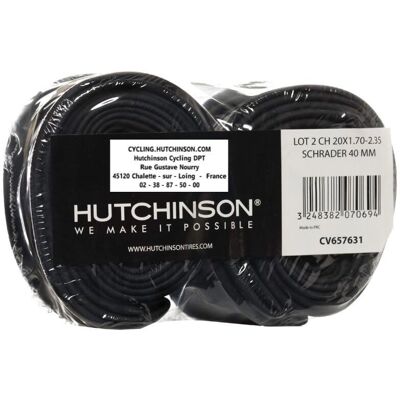 Hutchinson Fahrradschlauch 20x1.70-2.35 Ventil Schrader Hutchinson Fahrradschlauch 20x1.70-2.35 Ventil Schrader