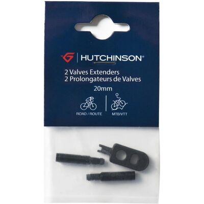 Hutchinson AD60239 Ventilverlängerung - Schwarz - 40mm Hutchinson AD60239 Ventilverlängerung - Schwarz - 40mm