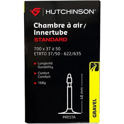 Hutchinson Gravel Innerring - Schwarz - 700c - 37-50mm - Unisex Hutchinson Gravel Innerring - Schwarz - 700c - 37-50mm - Unisex