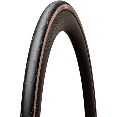 Pneumatico Hutchinson Blackbird 700c Tubeless - Nero / Marrone - Strada Pneumatico Hutchinson Blackbird 700c Tubeless - Nero / Marrone - Strada