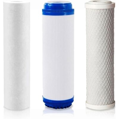 Rosmmel Wasserfilter Set 3 - Umkehrosmose 5-stufig Rosmmel Wasserfilter Set 3 - Umkehrosmose 5-stufig