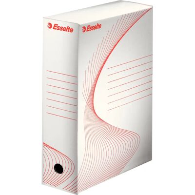 Boîte de rangement Esselte 6860 - Blanc - Publicité Boîte de rangement Esselte 6860 - Blanc - Publicité