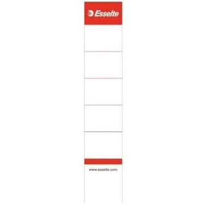 Esselte 810811 - Etiket voor mappen, dubbelzijdig, 30x158mm Esselte 810811 - Etiket voor mappen, dubbelzijdig, 30x158mm