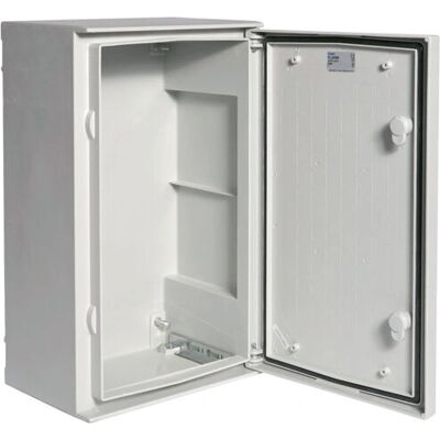Hager FL209B - Boîtier IP66 - 500x300x200 - Avec serrure - Publicité Hager FL209B - Boîtier IP66 - 500x300x200 - Avec serrure - Publicité