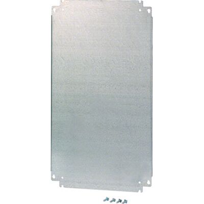 Hager FL407A Plaque de montage en acier - Accessoire pour boîtier électrique - Publicité Hager FL407A Plaque de montage en acier - Accessoire pour boîtier électrique - Publicité