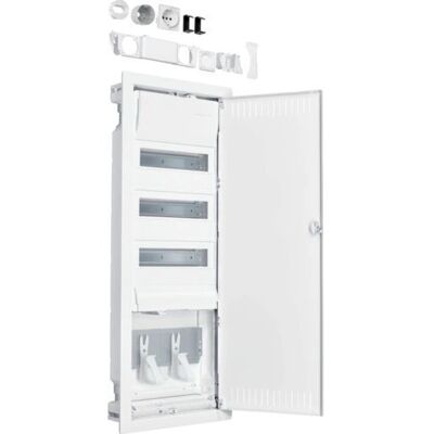 Hager VU603NWH tableau électrique - IP30, 3x12 TE, blanc - Publicité Hager VU603NWH tableau électrique - IP30, 3x12 TE, blanc - Publicité
