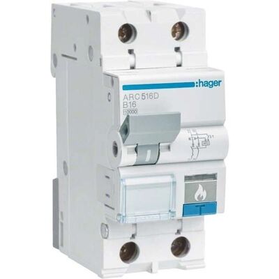 Hager ARC520D - Fehlerlichtbogen-Schutz AFDD Hager ARC520D - Fehlerlichtbogen-Schutz AFDD