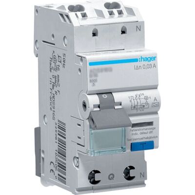 Hager ADS925D Interruptor diferencial residual Hager ADS925D Interruptor diferencial residual