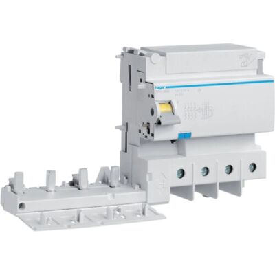 Accessoire boîtier électrique Hager BDH480E - Bloc FI 4P 125A 30mA - Publicité Accessoire boîtier électrique Hager BDH480E - Bloc FI 4P 125A 30mA - Publicité
