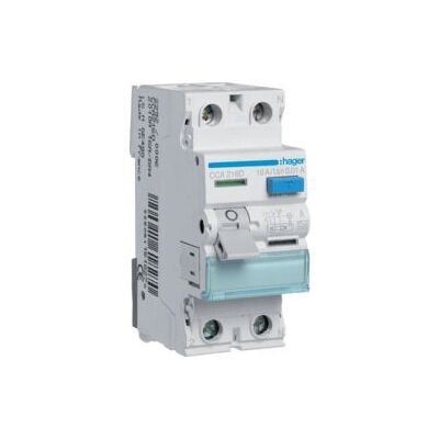 Hager FI-Schutzschalter CCA216D - Fehlerstromschutzschalter Hager FI-Schutzschalter CCA216D - Fehlerstromschutzschalter