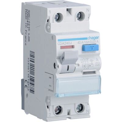 Hager CDA240J - Elektrischer Gehäzenzubehör Hager CDA240J - Elektrischer Gehäzenzubehör