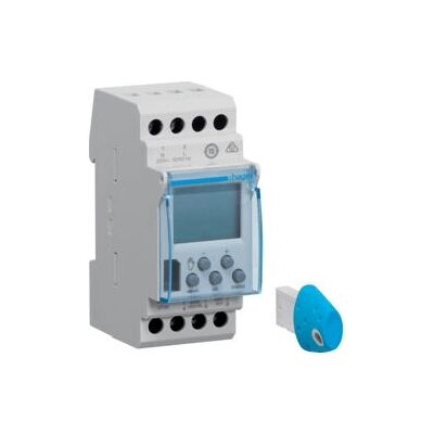 Hager EGK103 - Temporizador semanal digital con Bluetooth - Interruptor eléctrico Hager EGK103 - Temporizador semanal digital con Bluetooth - Interruptor eléctrico