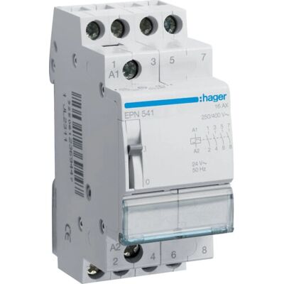 Hager EPN541 4S 24V Fernschalter - Elektronikzubehör Hager EPN541 4S 24V Fernschalter - Elektronikzubehör