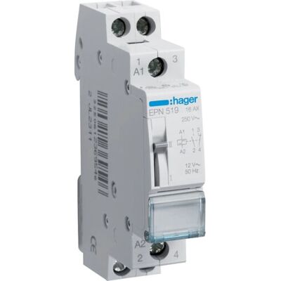 Hager EPN519 - Interruptor mecánico/impulso - Accesorio para carcasa eléctrica Hager EPN519 - Interruptor mecánico/impulso - Accesorio para carcasa eléctrica