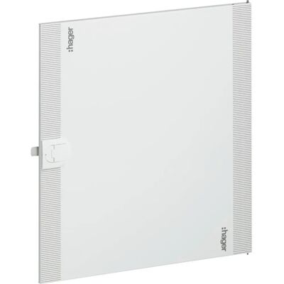 Porte opaque Hager Vega D - IP41, Blanc - Publicité Porte opaque Hager Vega D - IP41, Blanc - Publicité
