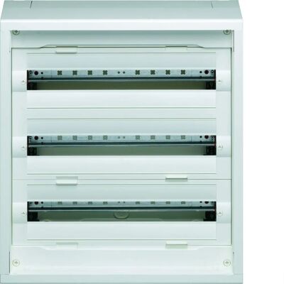 Boîte de distribution en surface Hager FD32DN - 3 rangées, 72 modules, Blanc, IP30/IP41 - Publicité Boîte de distribution en surface Hager FD32DN - 3 rangées, 72 modules, Blanc, IP30/IP41 - Publicité